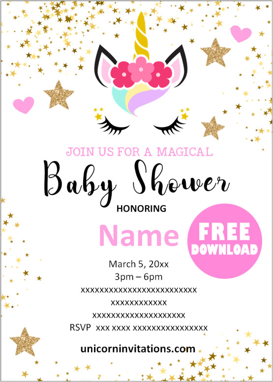 Free printable Baby shower invitations