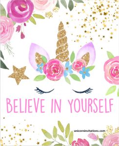 Best Unicorn Quotes Images Unicorn Invitations